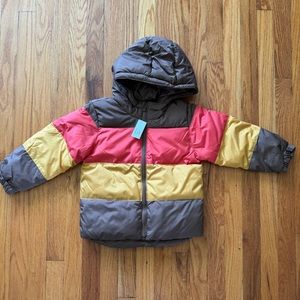GAP toddler reversible puffer jacket